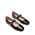 thumbnail image 2 of DREAM PAIRS Zapatos Mary Jane Planos Punta Cuadrada Negros Talla 11, 2 of 8