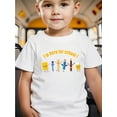 thumbnail image 1 of Boys' School Days T-Shirt - Funny Back to School Graphic Tee with "I'm Here for School!", Pencil, Everyday Classroom Outfit for Kids - Machine Washable, School Clothes, Comfortable Fit, 1 of 7