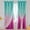 Green Purple, variant on Blackout Curtains for Kids Girls Bedroom Curtain,Star Curtain Dual Layer Curtains with Sheer 2 Panel Set,52" x 63",Rainbow Color