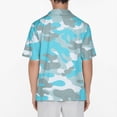 thumbnail image 4 of Yiaimeir Men's Casual T-Shirt Short-Sleeved V-Neck Printed Front Pocket Top, 4 of 5