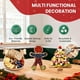 thumbnail image 3 of Juego de tabla de quesos | Tabla de servicio de comida cocinada de madera dura premium | Juego de 3 piezas con cuchillos de acero inoxidable | Impermeable | Embalaje de regalos | Utensilios de, 3 of 8