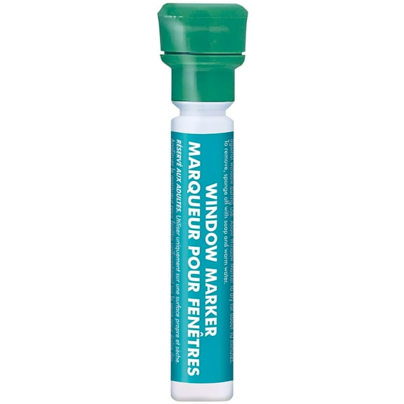 Window Marker, 0.84 oz, Green, 1ct