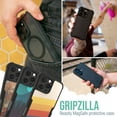 thumbnail image 5 of Smartish® iPhone 16 Pro Max Protective Magnetic Case - Gripzilla Compatible with MagSafe [Rugged + Tough] Heavy Duty Armor Cover Drop Tested Protection for Apple iPhone 16 Pro Max - Clearly Black, 5 of 6