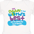 thumbnail image 4 of Inktastic Orthopedic Surgeon Daddy Boys or Girls Long Sleeve Baby Bodysuit, 4 of 5
