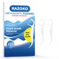thumbnail image 1 of Hilo dental de ortodoncia RAZOKO para aparatos ortopédicos sin sabor, 75 unidades, x3, 1 of 6