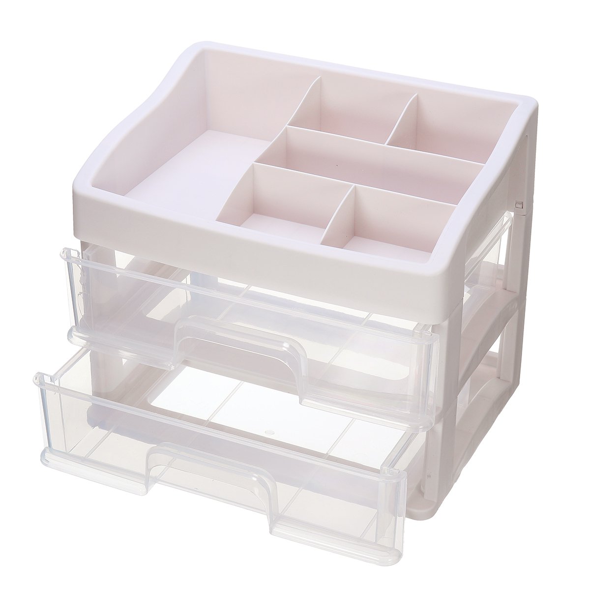 Cekuan Makeup Organizer Cosmetic Jewelry Storage Case Box Drawers