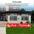 thumbnail image 4 of Matsuzay Cartel de Navidad para el hogar, comedor, valla, ventana, terraza, bandera colgante, fiesta, Festival, decoración de Año Nuevo, Kits de decoración para fiestas Tipo 1, 4 of 6