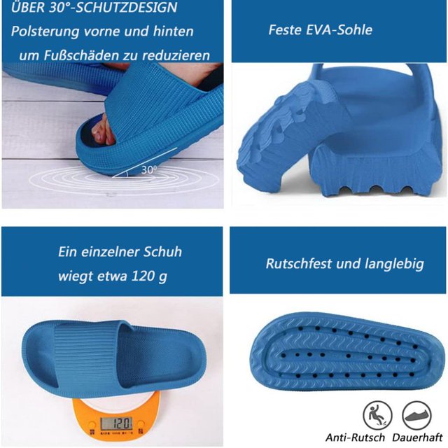 Zapatillas de baño para hombre y mujer, zapatillas originales Cozislides, zapatillas de baño Cloudyzz, zapatillas de goma para el hogar, zapatillas antideslizantes, chanclas de verano para