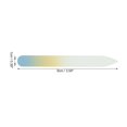 thumbnail image 2 of Unique Bargains Glass Multifunctional Nail File Manicure Tool Small 4 Pcs Blue Yellow, 2 of 6