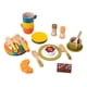 thumbnail image 1 of Platos y vajilla de madera para jugar, juego de vajilla de juguete, tazas de té, coordinación mano-ojo para niños de 3, 4, 5 y 6 años, accesorios,, 1 of 9