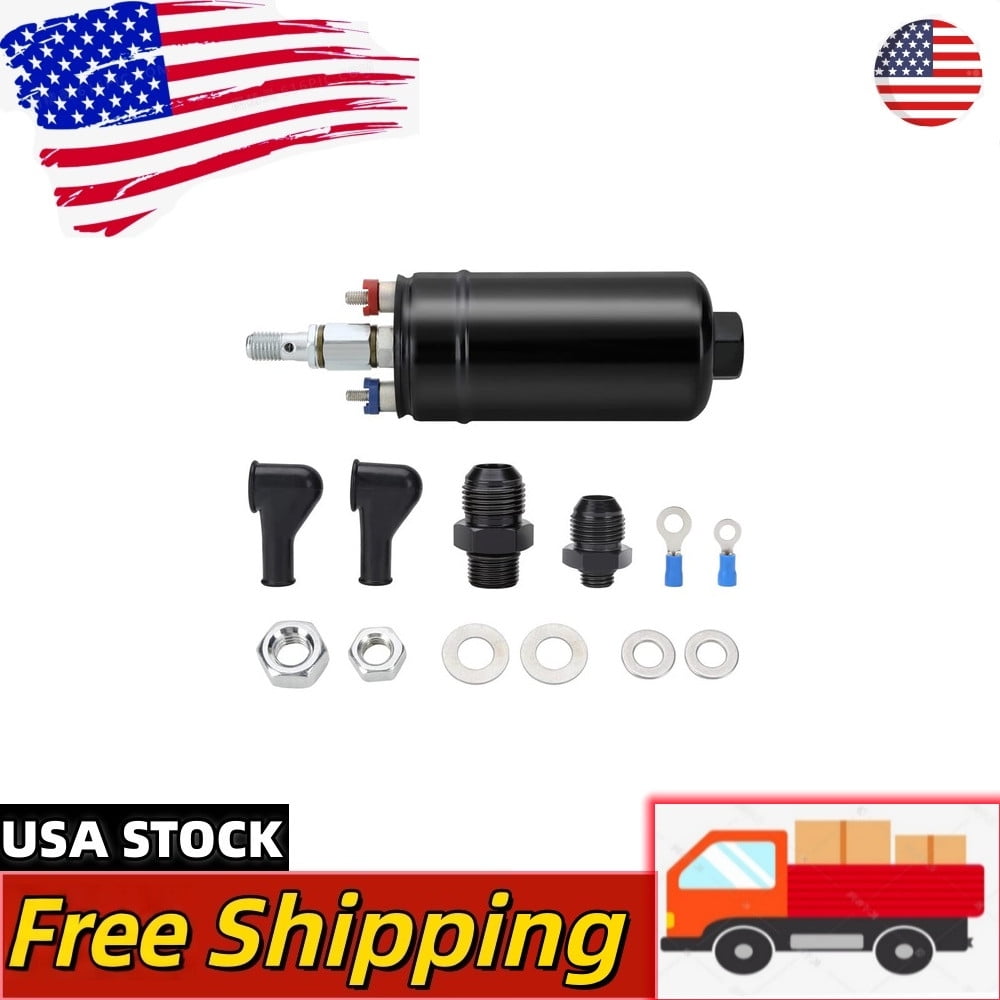 Universal Inline External Fuel Pump 380lph E85