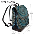 thumbnail image 2 of Fotbe Mandala Mochila Bolso con Estampado para Mujer, Mochila Antirrobo de Nylon Impermeable, Bolsa Ligera de Hombro, 2 of 4