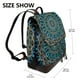 thumbnail image 2 of Disketp Mandala Mochila de Cuero para Mujer, Bolso de Espalda Antirrobo con Estilo para Viaje, Trabajo y Uso Diario, 2 of 4