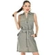 thumbnail image 4 of Vestido camisero de algodon Roman Fashion /Juvenil, 19160 (Verde militar) verde oscuro CH, 4 of 5