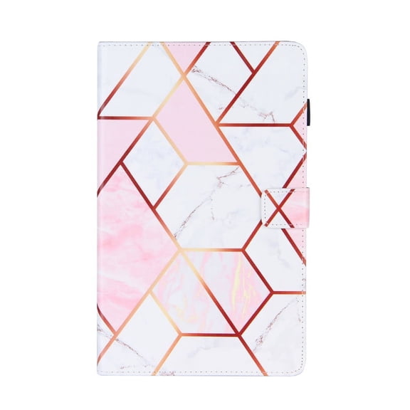 for Galaxy Tab A 10.1 Case 2019 T510/T515/T517 PU Marble Design Cover