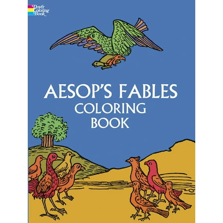 Dover Classic Stories Coloring Book: Aesop's Fables Coloring Book (Paperback)