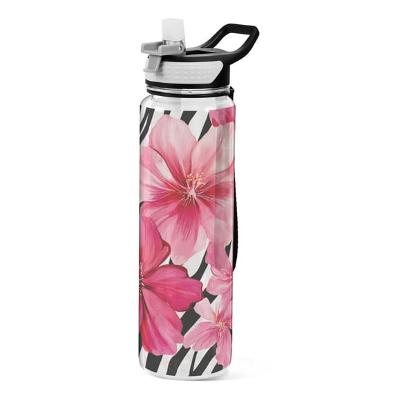 BZSMCE Sport Bottle Blossoms in Motion Outdoor sports Water Bottle Size: 10.4x3in