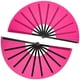 thumbnail image 1 of Abanico plegable Maitys, tela de nailon grande, estilo kung fu chino, rosa, 1 of 7