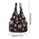 thumbnail image 3 of Gran Capacidad Bolso de Compras Telescopico, Bolso Plegable, Tote Bag con Cremallera, Multipropósito, Resistente, Impermeable, para Viaje, Estilo Moderno, Material Terciopelo, 2 Capas, para, 3 of 7