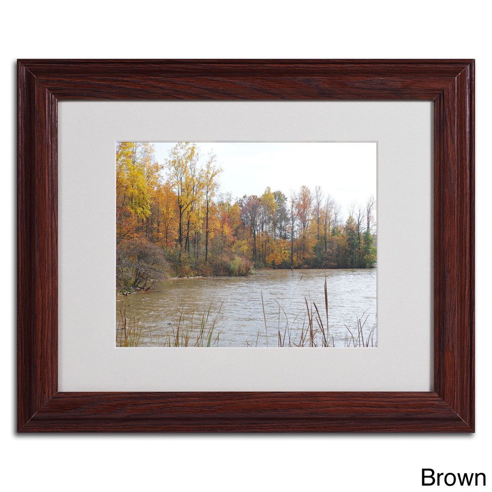 Trademark Fine Art "Just a Wonder" by Monica Fleet, Black Frame