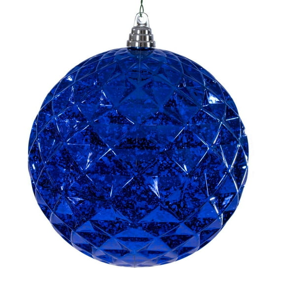 8" Blue Diamond Mercury Ornament