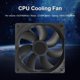 thumbnail image 1 of ventiladores de CPU Radiador silencioso de 12V CC, 120mm, 4 pines, caja de ordenador, ventilador enfriador de CPU JShteea  Nuevo, 1 of 7
