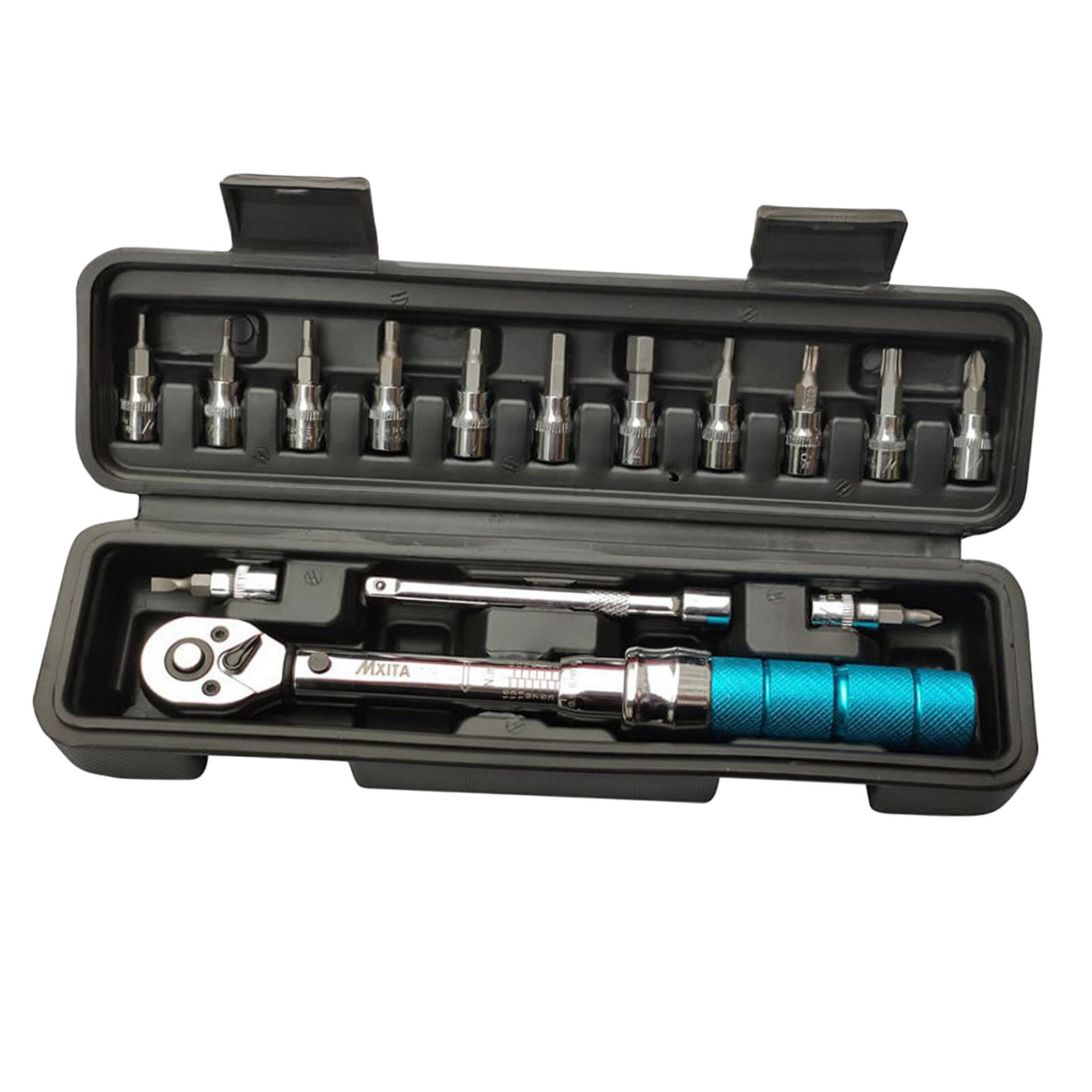 Details about   Bike Torque Wrench 1/4 Inch Drive Torque Wrench Set 2 to 24 Nm Bicycle Tool ... 