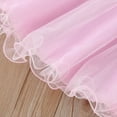 thumbnail image 6 of NOKIO Girls' Chiffon Dress, Girls' Tiered Dress, Girls' Pastel Summer Dresses Toddler Girls Sleeveless Solid Colour Tulle Ruffles Princess Dress Dance Party Dresses Clothes With Wing, 6 of 9