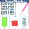 thumbnail image 3 of Kit de 30 imanes navideños con diamantes de Motipuns, 6 a 8 cm, 3 of 6