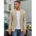 thumbnail image 4 of COOFANDY Men's Casual Blazer Slim Fit Two Button Lightweight Sport Coats Business Suit Jacket, 4 of 6