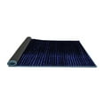 thumbnail image 2 of Ahgly Company Indoor Square Abstract Blue Modern Area Rugs, 5' Square, 2 of 4