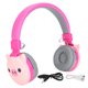 thumbnail image 2 of Auriculares para niones, auriculares para niños plegado de 4 a 6h animales lindos con micrófono para niños para teléfonos móviles, 2 of 7