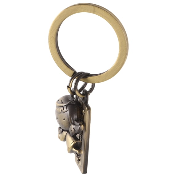 Raindrops Keychain Plush Key Rings Women Angel Key Ring 7.00X3.30X1.00CM Silver