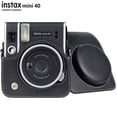 thumbnail image 4 of Protective Case for Fujifilm Instax Mini 40 Instant Film Camera, Premium Leather Bag/Clear Cover with Removable Adjustable Strap Brown Case, 4 of 5