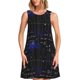 thumbnail image 1 of Disketp Mathematica Science para Vestido sin Mangas para Mujeres, Vestidos de Verano para Mujeres, Casual y Holgado para la Playa, 1 of 7