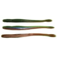 thumbnail image 4 of Roboworm Straight Fat 4.5'' Green Neon Pumpkin 8pk, 4 of 10