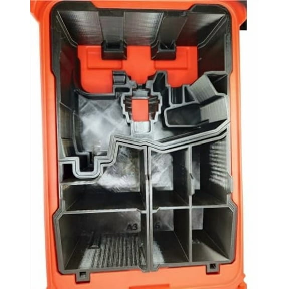 Packout Compact Insert For Milwaukee M12 Install Driver Organizer Tool Tray Insert