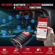KINGBOLEN Ediag OBD2 Scanner Bluetooth for iPhone & Android, All Systems Bidirectional Diagnostic Tool , 15+ Reset Functions, All Software 1 Year Free