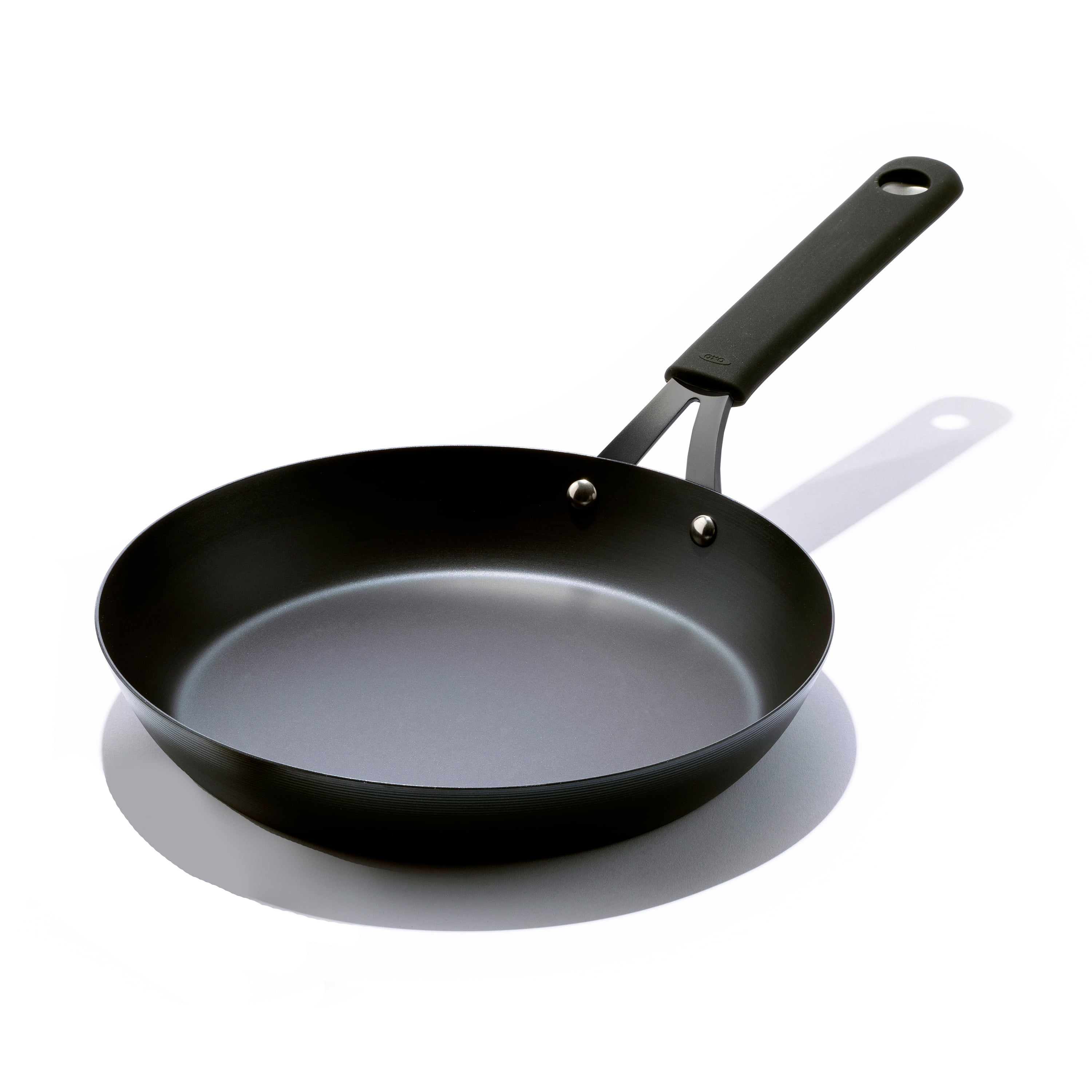 Lodge Carbon Steel Skillet Pre-Seasoned Pan with Handle Camping Home Black New 