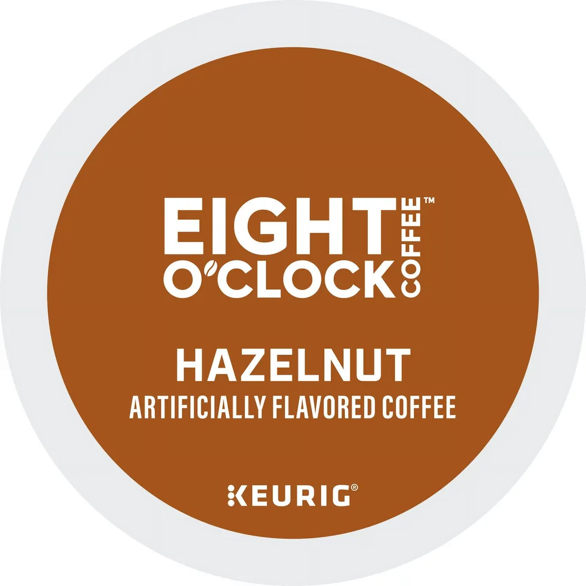 Eight O'Clock Hazelnut Coffee, 72 K-Cup Pod, Medium Roast