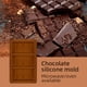 thumbnail image 4 of Molde de chocolate de 24 compartimentos Molde para hornear de sílice Horneado Moldes de chocolate de 2 piezas, 4 of 6