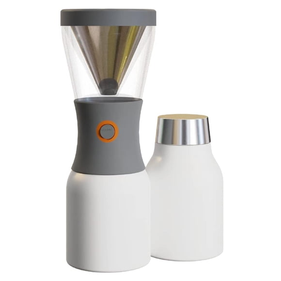 Asobu ASOBU Cold Brew Brewing Coffee Machine with a Kupferisolierten 40 oz Steel Portable Stay Cool