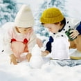 thumbnail image 5 of Loespoir Snowman Snow Modeling DIY Outdoor Snow Play, Children Snow Play Toys, Ice Cream Pattern Snowman, Winter Activity, Kids Gift, Family Fun(D), 5 of 9