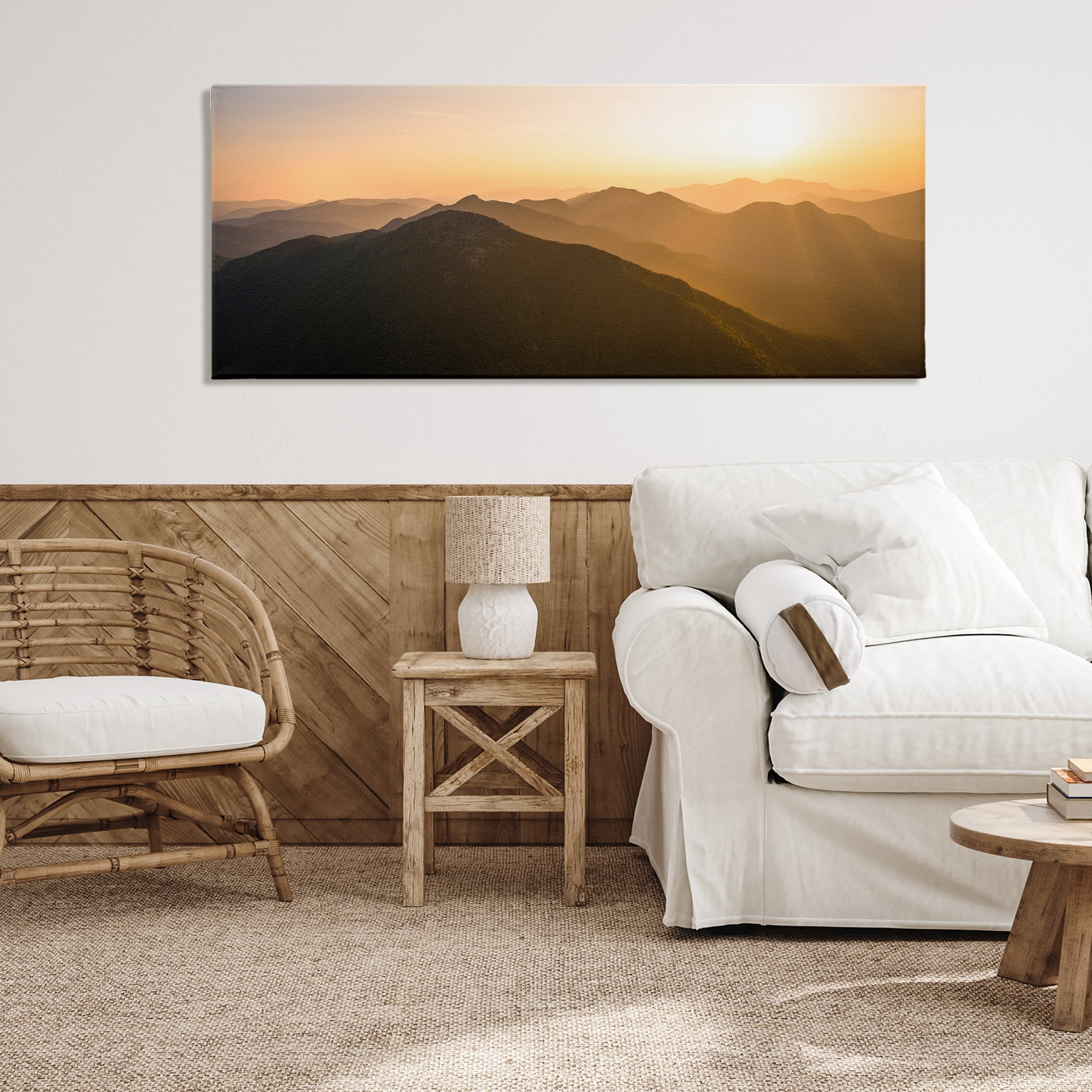 Stupell Industries Sunrise Over The Adirondacks Canvas Wall Art, design by Jonathan Zaharek
