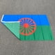 thumbnail image 3 of Aerxemrbrae Custom Flag 90*150cm (3x5ft) Rom Gypsy Flag Of The Romani People Banner, 3 of 3