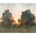 thumbnail image 2 of Orlov, Irena 23x20 Black Ornate Wood Framed with Double Matting Museum Art Print Titled - November Morning Mist II, 2 of 4
