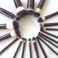 thumbnail image 3 of 1 unidad de brochas de maquillaje HG Pro Foundation retra, contorno en polvo, colorete, brocha de maquillaje, mango de metal, bronceador resaltador, alta gama, sin caja, 3 of 5