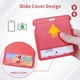 thumbnail image 3 of Porta Credencial RetráCtil, Porta Credencial de IdentificacióN Deslizante de PláStico con Clips para Carrete de Credencial RetráCtil, Paquete de 3 Horizontales Rojos, 3 of 5
