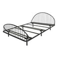 thumbnail image 5 of Furniture of America Arno Full Metal Panel Bed with Sand Power Coating, Black, 5 of 28