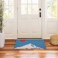 thumbnail image 3 of Yayeee Doormat for Indoor Entrance 32" x 20" Non Slippery Floor Rug, Snow Mountain, 3 of 8